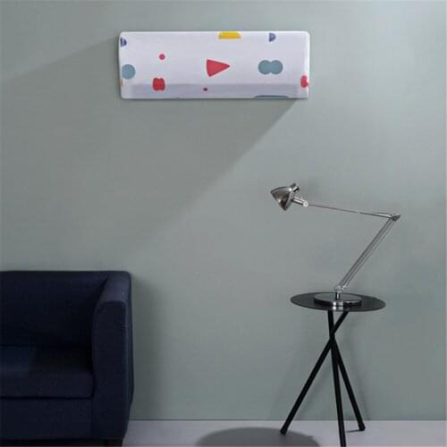 PEVA Air Conditioning Cover Home Decor Air Conditioner Waterproof Dust Proof Cleaning Cover Washing Anti-Dust Cover Home Decor