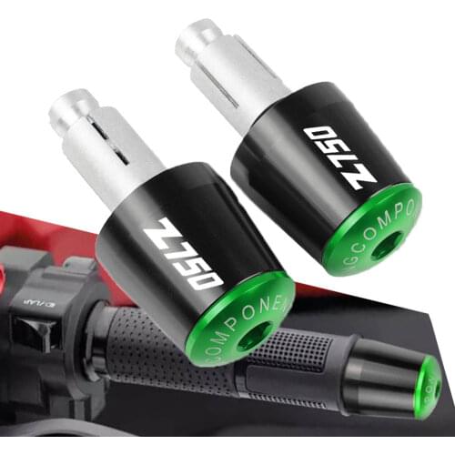FOR KAWASAKI Z750 Z 750 2007 2008 2009 2010 2011 2012 Motorcycle 7/8'' 22MM CNC Handlebar End Moto Grip Ends Plus Handle Bar