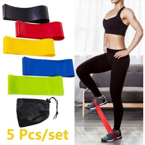 Expander Resistance Bands Resistance Loop Exercise Bands Bag Gym Band For Therapy Rehab Yoga Pilates Training Home Fitness Sport