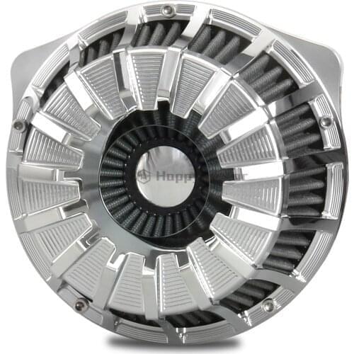 Chrome CNC 15 spokes cut air Filter intakes for harley touring M8 2017-2020 FLHXS Street Glide 2018-2020 Softail Breakout 114