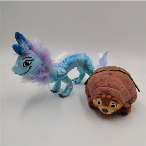 Disney Raya and The Last Dragon Same Movie Toys Plush toy Raya Princess Gift Girl Boy Toy Adventure Series