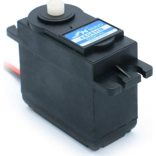Jx Servo 4Pcs Ps-4806Hb 6Kg Standard Plastic Servo Steering Gear Motor for Rc Models Remote Control Parts Accessory