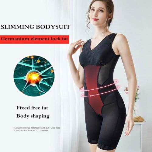 Body shaper waist trainer female corset slimming girdle corrective bodysuits Built-in detachable chest pad one-piece shapewear