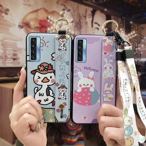 Cute For Girls Phone Case For TCL 20S/20 5G/20L/20L+ Cartoon Soft Glitter Anime Cover Soft Case New