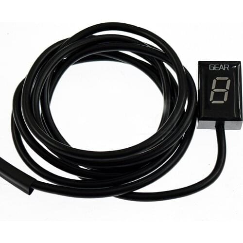 Motorcycle LCD Electronics 1-6 Level Gear Indicator Digital Gear Meter For Suzuki Boulevard C90 2005 - 2017 SV650 SV 650 99-2002
