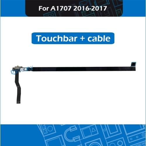 New A1707 Touchbar For Macbook Pro Retina 15'' A1707 Touch bar with Cable Replacement Late 2016 Mid 2017