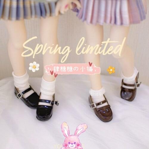 BJD doll shoes pure color all-match cute round head small shoes Yosd MDD DDH01 IMDA3.0 1/6 1/4 GL Akamu giant baby doll accessor