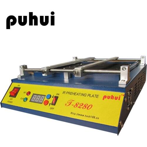 PUHUI T8280 Infrared High Power PID Intelligent Temperature Control Heating T-8280 PCB Preheating Thermostat Soldering Station