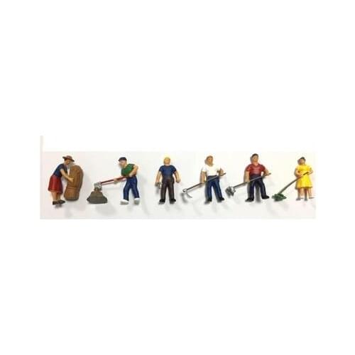 1/87 super super mini picking fruit figure set