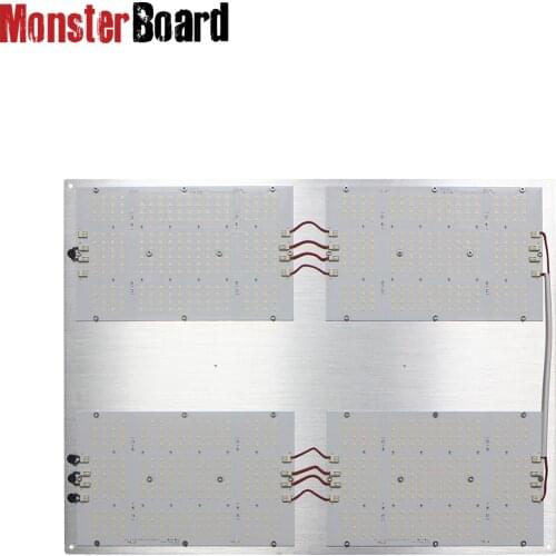 Geeklight monster board led samsung lm301h with uv ir switches cree 660nm deep red led grow light