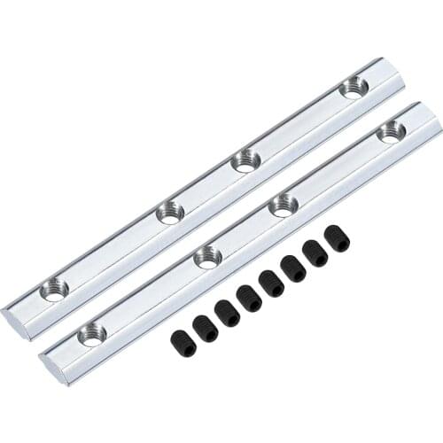 Uxcell Straight Connector, 3.9" Bracket w Screws for 2020 Series Aluminum Profile 2 Pcs