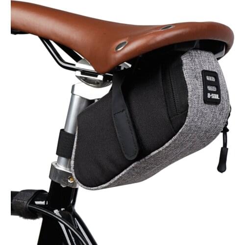 Reflective Bike Saddle Bag Bicycle Tail Storage Bags Wide Scope of Application Cycling Seat Rear Pouch Outdoor Cycling Accessory
