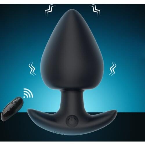 Prostate Stimulator Vibrator Sex Toys For Male Prostata Massager Dildo Anal Plugs Silicone Wireless Vibrator Vibrating Butt Plug