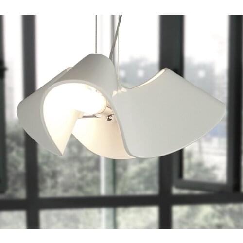 Wilma creative children room Nordic white resin personality study lamp modern minimalist dining room Pendant lamp lo81214