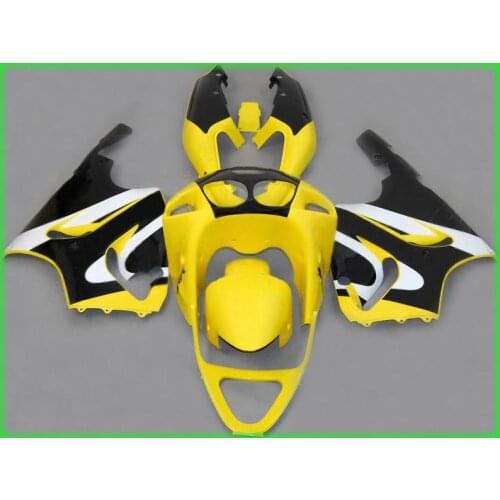 Yellow&black fairing kit Fit for Kawasaki ninja ZX7R 1996 1997 1998 2003 96 03 Abs plastic Fairings ZG146