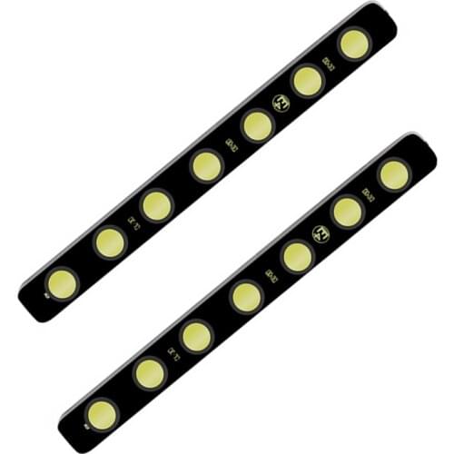 2Pcs/Pair Universal Auto Driving Light High Power 7LED Car Daytime Running Light 6000K White Color DRL LED Fog Lamp