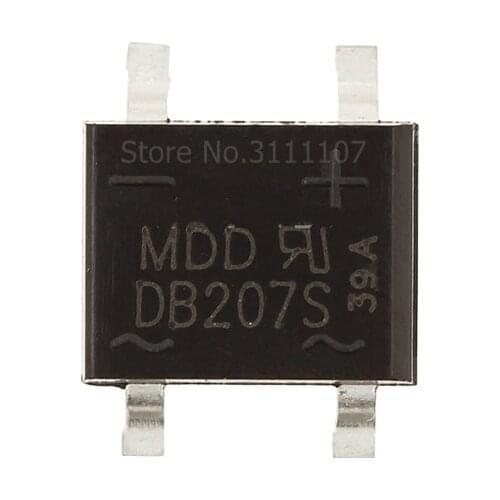 20PCS/LOT DB207 SMD B207 DB207S SMD Bridge Rectifiers 1000V 2Ac