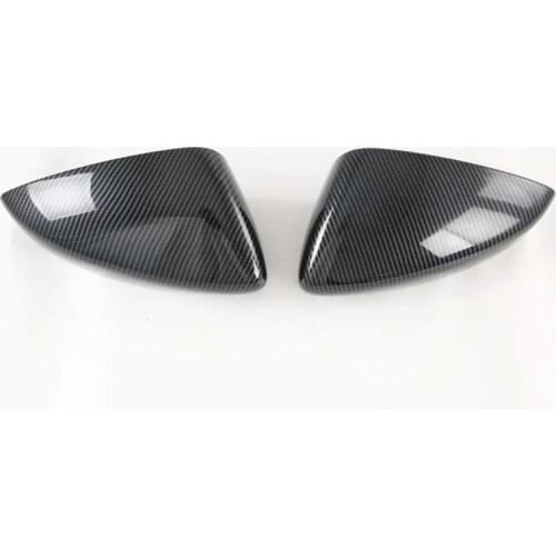 Car Rear View Rearview Side Glass Mirror Cover Trim Frame Sticker Side Mirror Cap For Mazda CX30 CX-30 2020 2021 Car Accessories