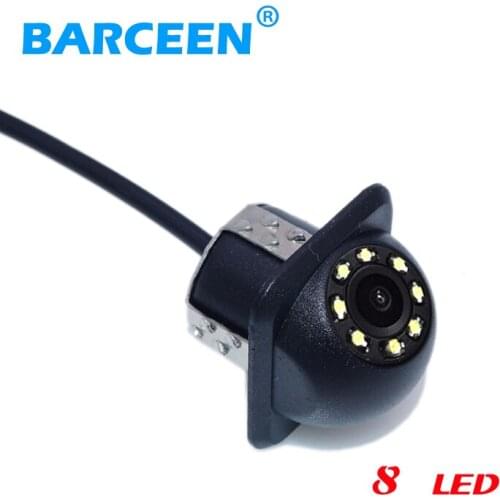 Free Shipping Glass Lens Auto Night Vision Reverse Backup Camera Car CCD Rear View Camera For Car DVD Parking Monitor Hot Sale