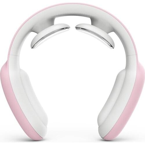 Wireless Smart Electric Neck and Shoulder Massager Low Frequency Magnetic Therapy Pulse Pain Relief Tool Health Care Relaxation