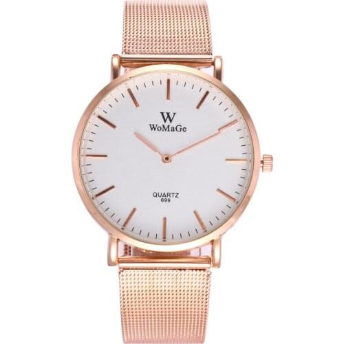 Fashion WoMaGe Brand Ultrathin Women Clocks Casual Rose Gold Quartz Ladies Wristwatches Relogio Feminino Montre Femme Relojes