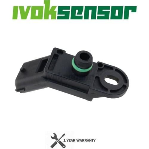 0 261 230 052 1 Bar Manifold Absolute Boost Pressure MAP Sensor For Fiat LANCIA MUSA YPSILON 1.4 THESIS 2.0 Turbo 77363792 2002