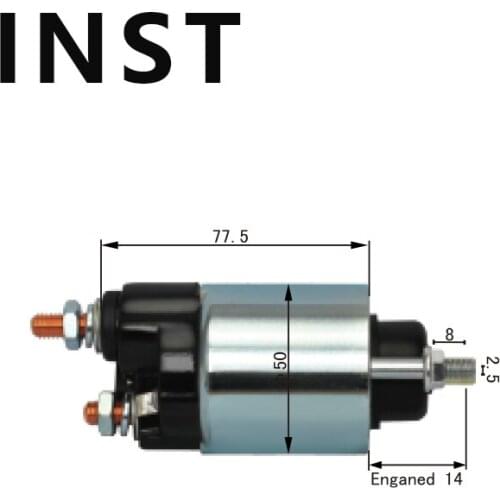 ELECTROMAGNETIC SWTICH SOLENOID FOR 12V 153400-3750 153400-1520 136886 66-8224 28150110801 2815016160 2815021020