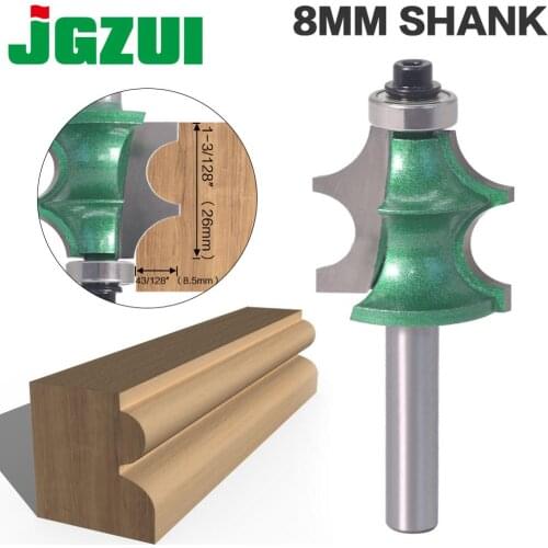1pcs 8mm Shank Drawing Line Router Bit for Wood With Bearing Woodworking Tools