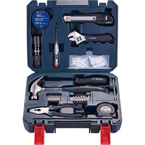 66pcs Hand Tool Set General Household Repair Hand Tool Kit with Plastic Tool box Storage Case Hammer Screwdriver Wrench