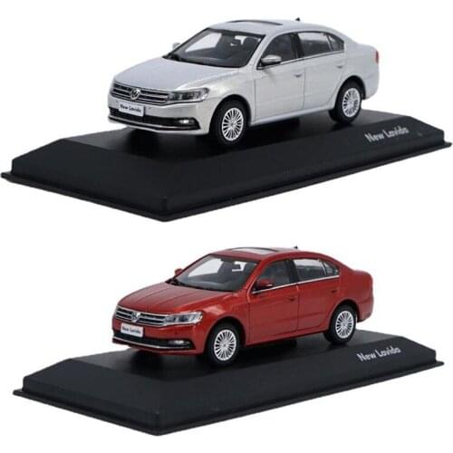1:43 Shanghai Volkswagen 2015 New Lavida Alloy Car Model with Base Collection Ornaments Decoration Birthday Gifts Boys Toys