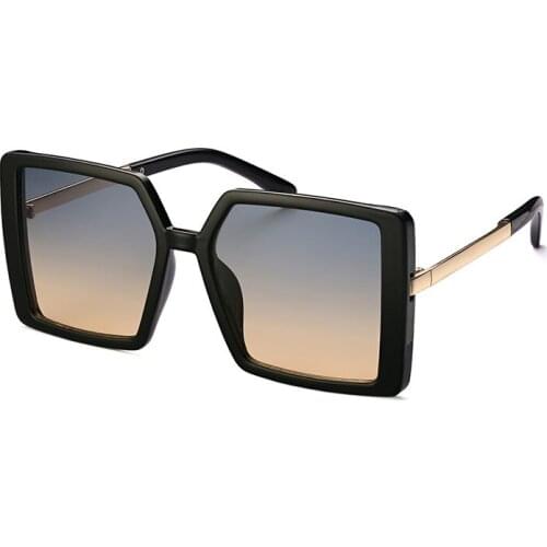 New square sunglasses female 1221 European and American net red same style square sunglasses female fashion sunglasses