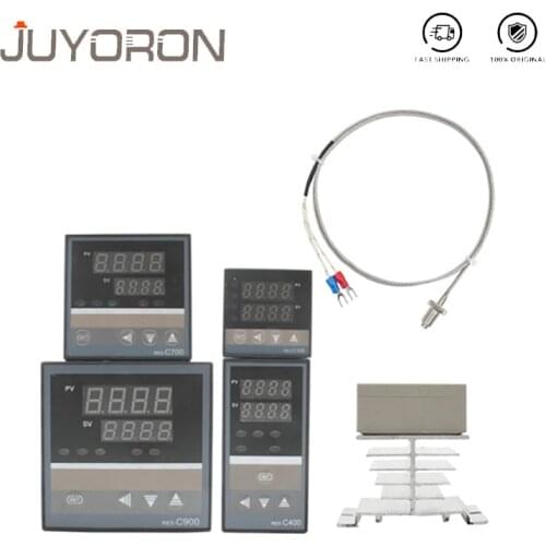 REX C100/400/700/900 Digital RKC PID Thermostat Temperature Controller/SSR Relay/K Thermocouple Probe/Heat Sink