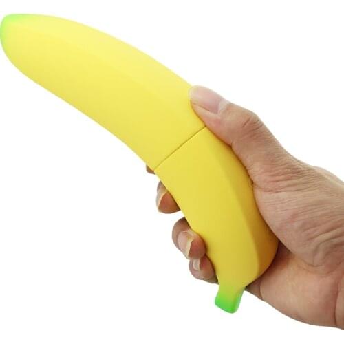 USB Rechargeable shape of Banana Dildo Vibrating Massage Vibrator Sex Toys for Women Adult Toys Erotic Products