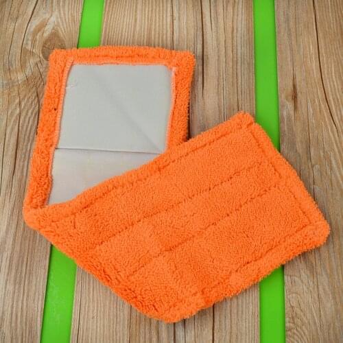 1pc flat mops replacement pad Thicken Microfiber coral velvet wooden floors refill mop head mops floor cleaning pad