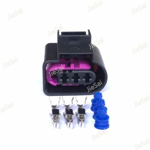 3 Pin 4D0 971 993 Engine Oil Rail Pressure Plug Automotive Plug Female For VW 1.8T SI2.0TSI