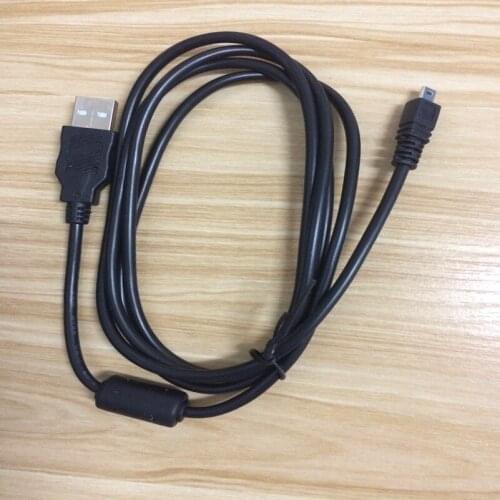 500pcs/lot 1M 1.5M 8 Pin Camera USB Data Cable Cord for Nikon Coolpix Camera UC-E6 UC-E16 for Olympus Pentaxist Sony