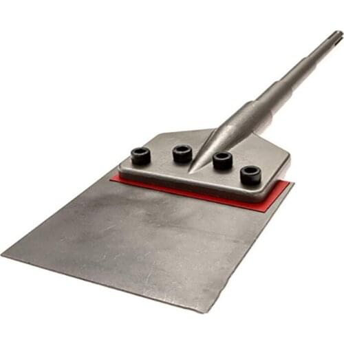 6-Inch Glass Wood Floor Disassembly Tool Thin Unloading Drill Bit / Chisel / Opener Tile Floor Scraper