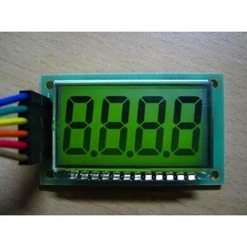 Free Shipping!!! Segment LCD / HT1621 driver / 3.3-5V can be used MSP430 microcontroller / 51 MCU / Electronic Component