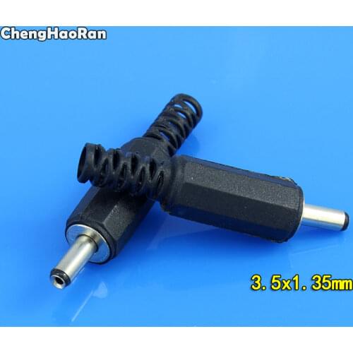 ChengHaoRan 2-20PCS 3.5mmx1.35mm Male Jack DC Power Plug Socket Jack Adapter Adaptor Connector