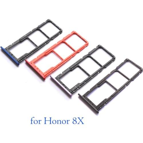 For Huawei Honor 8X SIM Card Tray Holder Carrier Nano Card Tray Slot Holder