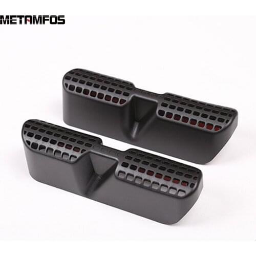 For BMW X3 2018 2019 Car Styling Parts Rear Seat Bottom Air Conditioner Vent Outlet Cover Trim Sticker Interior Accessories