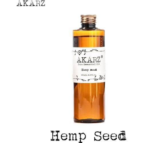 AKARZ Famous brand Hemp seed oil 15000mg natural aromatherapy high-capacity skin body care massage Hemp seed essential oil