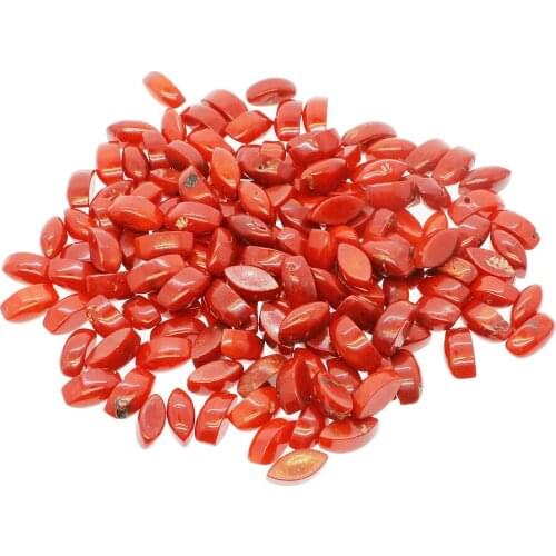 Fashion Marquise coral cabochons for Rings or earrings jewelry DIY beads Size 4.5x5~10x11mm wholesale lots bulk