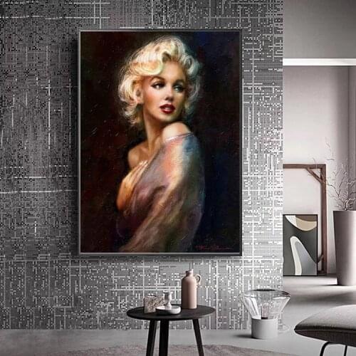 Fashion Beauty Art Canvas Paintings Figure Posters and Prints Cuadros Wall Art Pictures for Living Room Home Decoration Unframed