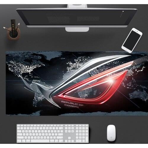 ASUS Non-Skid Rubber Large Mouse Pad Republic Of Gamers Gaming Mouse Pad Laptop Notebook Desk Mat For CSGO Dota Keyboard Pad