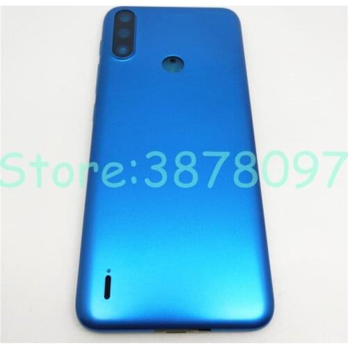 New Housing Battery Cover Parts Housing For Motorola Moto E7 Power Rear Battery Door Back Cover