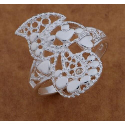 Wholesale Wedding Rings silver plated Fashion jewelry rings WR-531