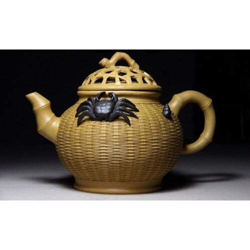 Are recommended by the manufacturers selling handmade bamboo weaving ceramic tea-pot travel hot tea business gifts
