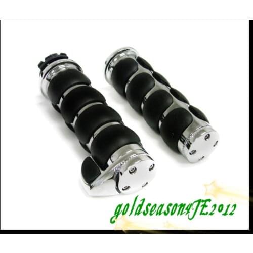 1" 25mm Handlebar Hand Grips For Harley Touring Dyna Sportster Electra Glide Honda Yamaha Kawasaki Suzuki Vulcan Shadow Cruiser