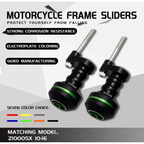 Motorcycle CNC Frame Slider Fairing Guard Crash Pad Protector Falling Protection For Z1000SX Z 1000SX 2010-2016 11 12 13 14 15
